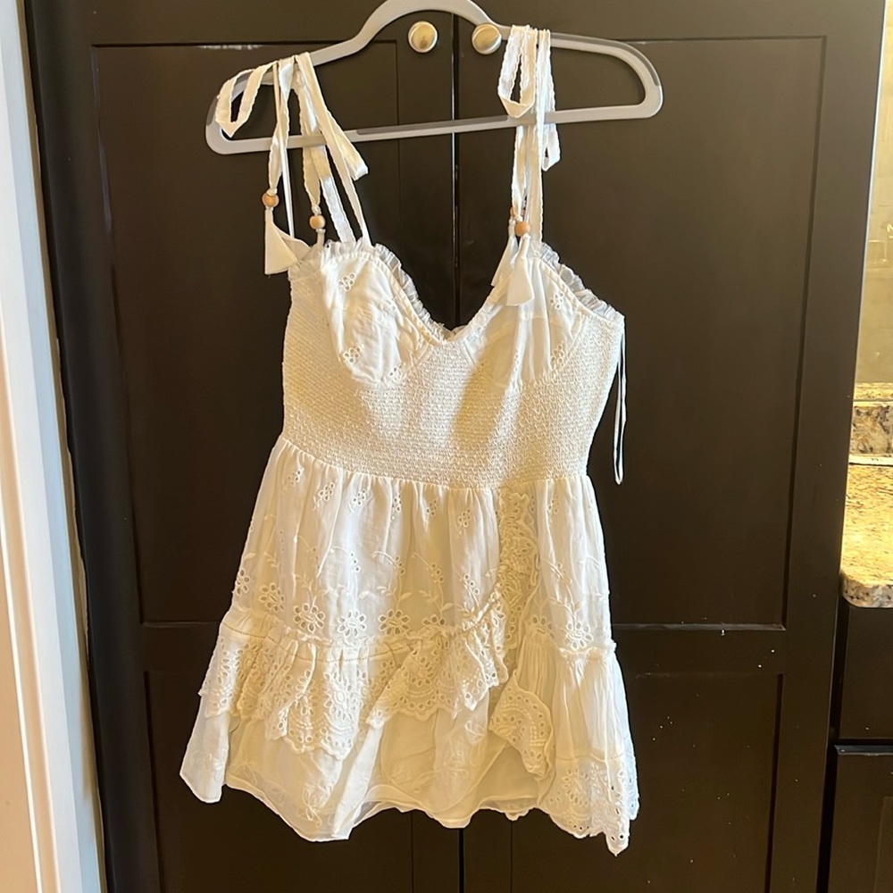 Love shack fancy eyelet dress